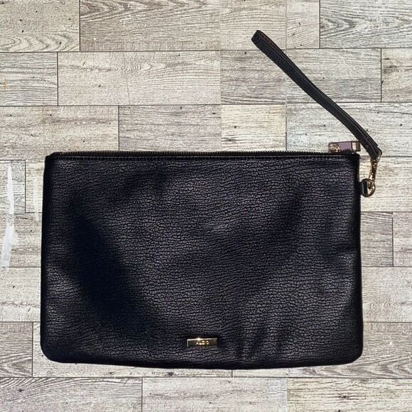 ALDO, Faux Snake Skin, Sequin Embellished, Oversized Clutch Purse - Picture 12 of 15